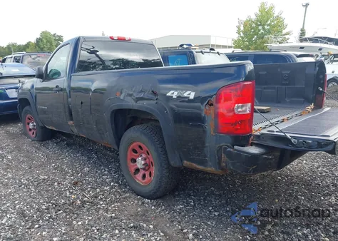 2011 Chevrolet Silverado 1500 Work Truck из США, поврежденный, VIN 1GCNKPEX0BZ433363